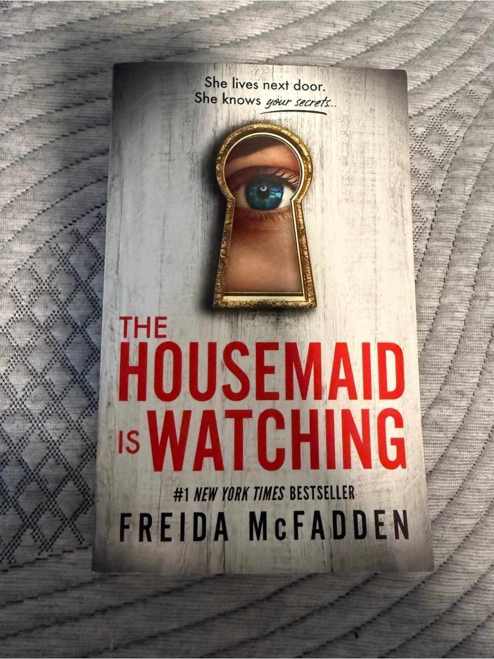 The Housemaid Is Watching by Freida McFadden - Thriller Paperback